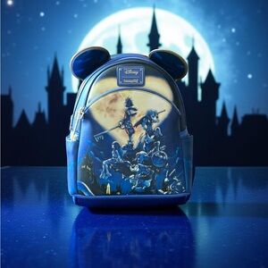 BNWT Kingdom Hearts Loungefly mini backpack